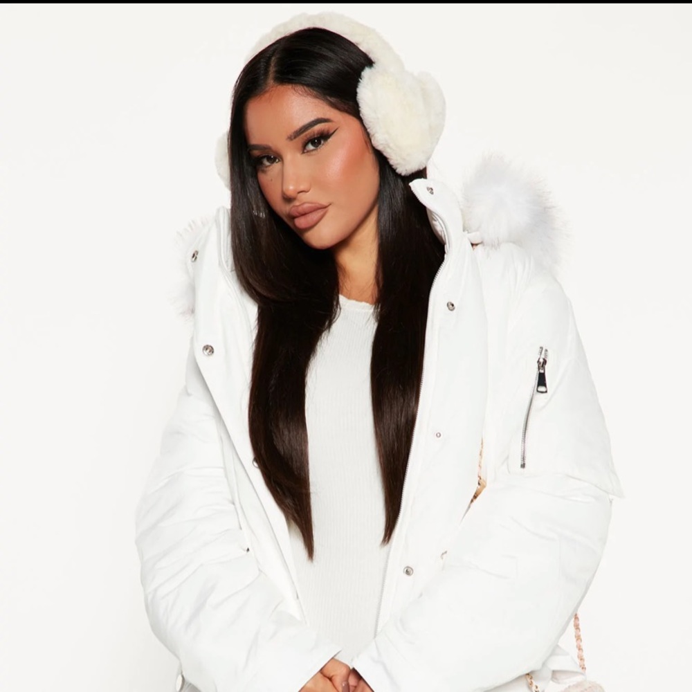 White Utility Jacket/Coat